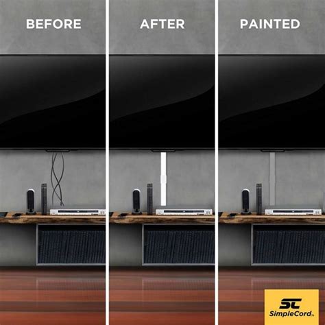 The Before And After Shots Of A Tv Screen