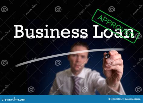 Business Loan Stock Photo Image Of Loan Authorize Economy