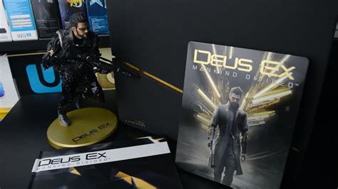 unboxing deus ex mankind divided collector s edition youtube