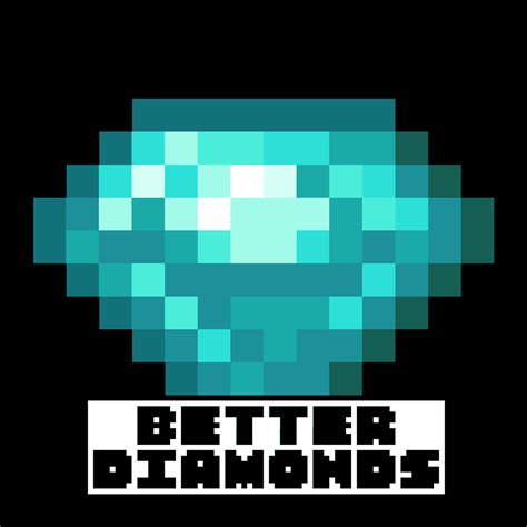 Thus, you will always know in which direction to dig in order to find what you want and avoid encounters with aggressive mobs. BEDROCK EDITION - BETTER DIAMONDS Minecraft Texture Pack