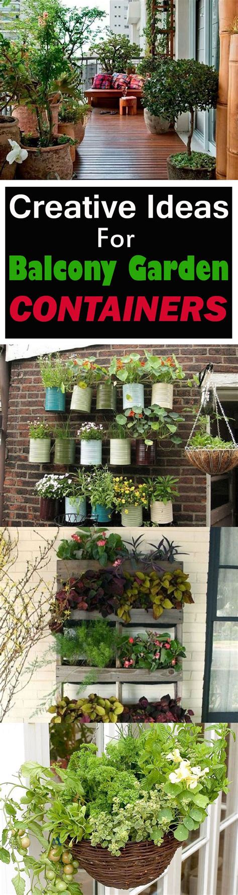 Best Of Home And Garden Creative Ideas For Balcony Garden Containers