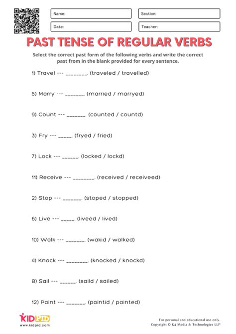 Free Printable Verb Tense Worksheets Images And Photos Finder