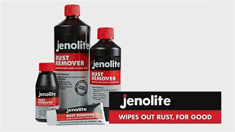 How To Remove Rust With Jenolite Rust Remover Youtube