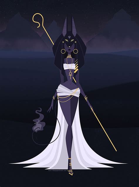 Anubis Goddess Art Mythology Art Egyptian Art