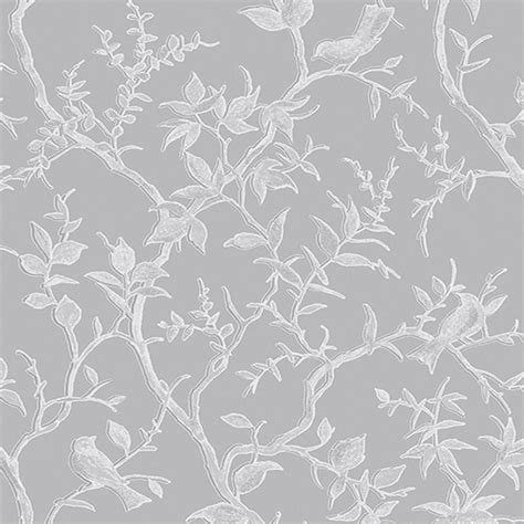 Graham And Brown Simplicity 56 Sq Ft Graywhite Vinyl Textured Trail