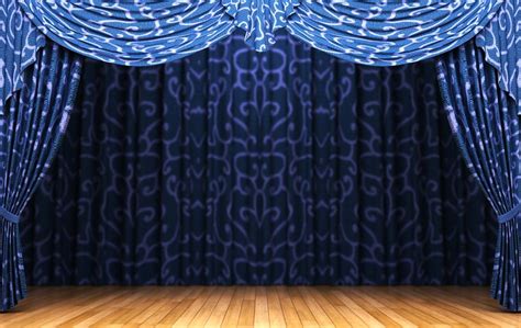Scene And The Curtain Backgrounds