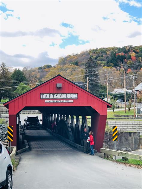 Taftsville Covered Bridge In Taftsville Vermont Spanning Flickr