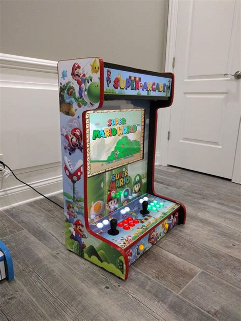 Save Money And Space With This Custom Wall Mounted Arcade Machine Mini