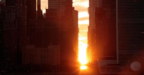 What Is Manhattanhenge And Whats The Best Time And Place For Viewing
