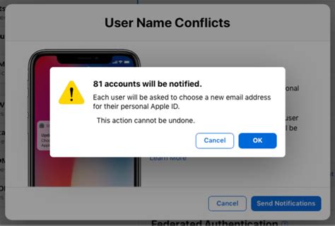 Get Notified About User Name Conflicts In Apple Business Manager Apple Support