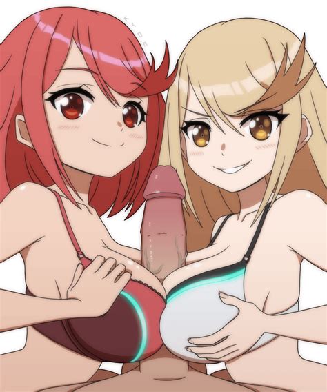Pyra And Mythra Xenoblade Chronicles And More Drawn By Kyde Danbooru