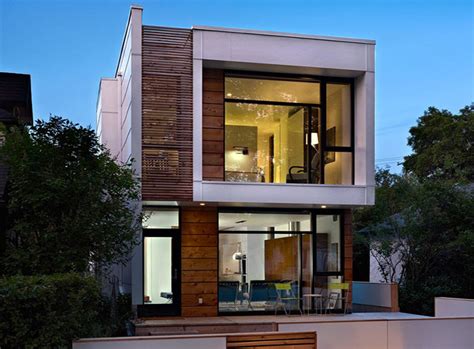 Ultra Narrow Affordable Lg House Encourages Open Living