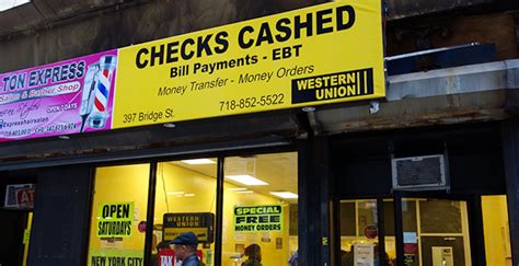 Check Cashing Service Downtown Brooklyn