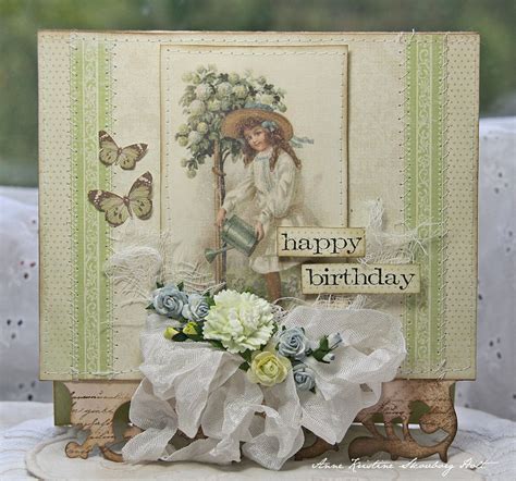 It is signed inside and was attached to a scrapbook. Happy Birthday card » Pion Design's Blog