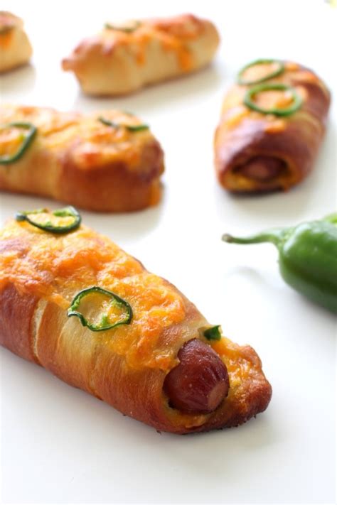 1 package cocktail franks/mini hot dogs 1 ball pizza dough 5 cups water. Jalapeno Popper Pretzel Dogs - Chocolate With Grace