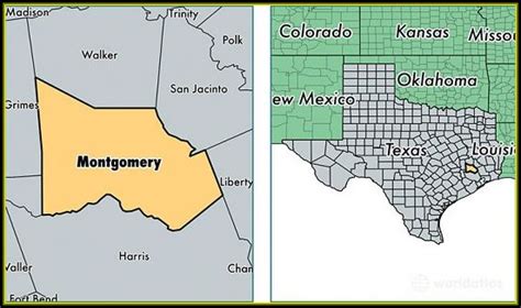 Map Of Montgomery County Texas Precincts Map Resume Examples