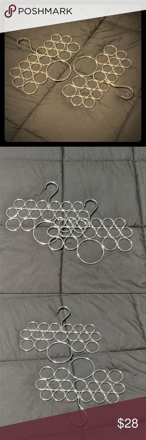 Brand New Set Of 2 Metal Scarf Hangers Scarf Hanger Scarf Styles Metal