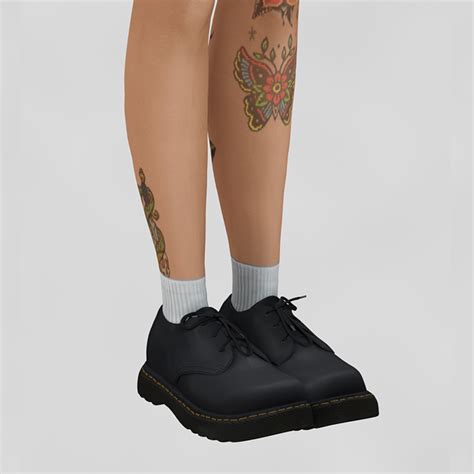 Doc Martens Low Doc Martens 1461 Sims 4 Mods Gucci Sweater Sims 4