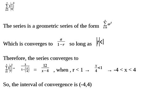 Solved: Determine The Interval Of Convergence And The Func... | Chegg.com