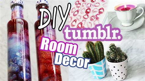 Get creative with 16 different nature inspired fall decor projects, using items found around the backyard. DIY Room Decor | Tumblr Inspired - YouTube