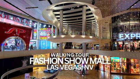 Exploring Fashion Show Mall In Las Vegas Nevada Usa Walking Tour