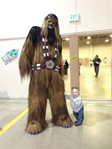 Wookie And Bald Ewok