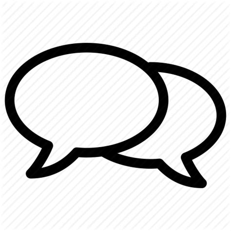 Speech Bubbles Icon 4063 Free Icons Library