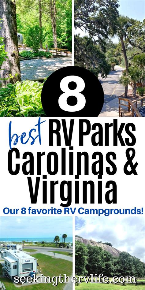 Our 8 Favorite Rv Parks In The Carolinas And Virginia Rv Camping In 2021 Rv Parks Virginia