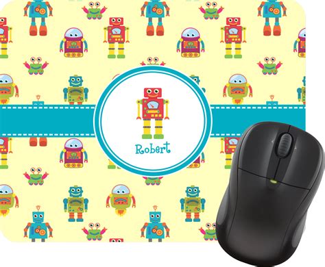 Robot Rectangular Mouse Pad Personalized Youcustomizeit
