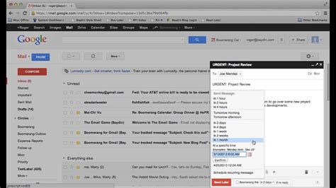 How To Schedule Email To Send At Set Itmes Gmail Mokasinkeys