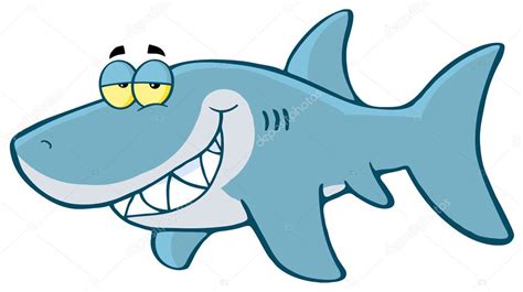 Shark Cartoon Character Stock Photo By ©hittoon 9263065