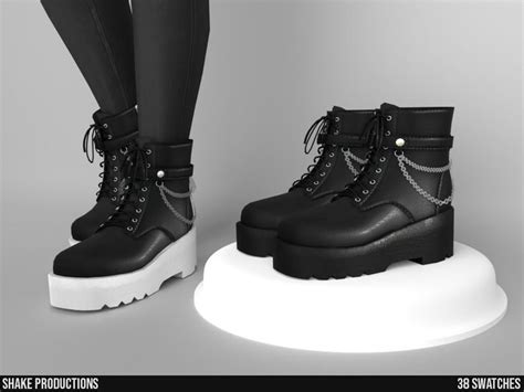 Leather Boots Male S072303 Sims 4 Cc Shoes Sims 4 Men Clothing