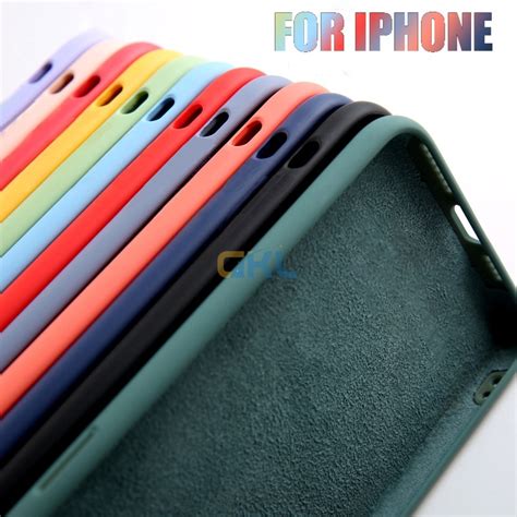 Original Liquid Silicone Luxury Case For Apple Iphone 11 13 12 Pro Max