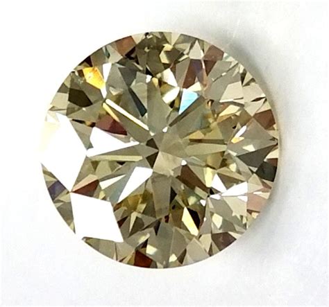 Gia Certified Round Cut Natural Loose Diamond 219 Carat S T Color S