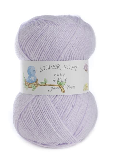 Baby 4 Ply Knitting Acrylic Yarn James Brett 100g Supersoft Wool 1 Or 5