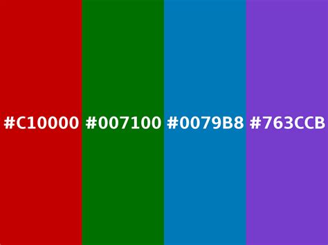 Converting Colors Hex C10000