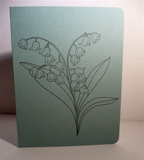 Ohhh Snap Papertrey Ink Year Of Flowers Lily Of The Valley Cards