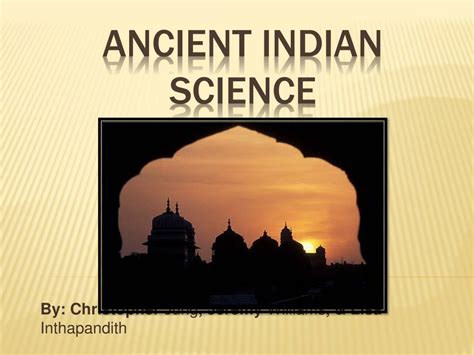 Ppt Ancient Indian Science Powerpoint Presentation Free Download