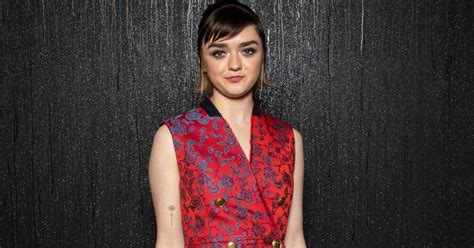 Game Of Thrones Maisie Williams Shares Her Thoughts On The