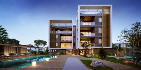 Paphos Stylish Residential Luxury Building Hermes Platinum Cyprus