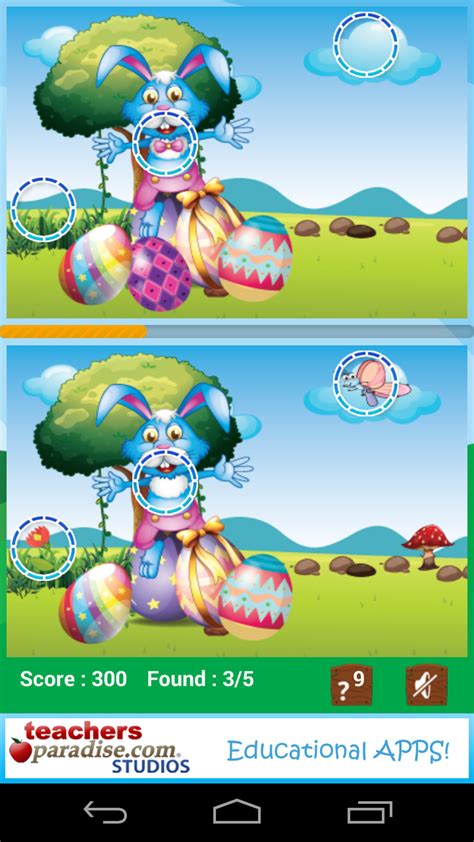 Easter Spot The Differences Game For Kids Uk Apps And Games