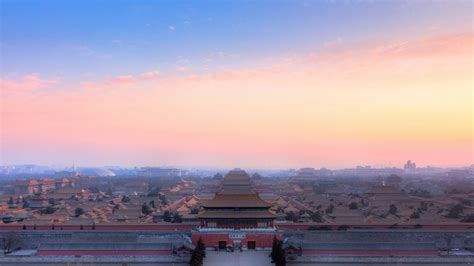 Photography Landscape Beijing Sunrise Forbidden City China World