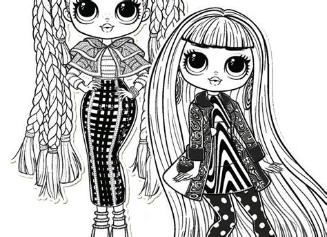 √ Lol Surprise Omg Dolls Colouring Pages Recipe Delicious