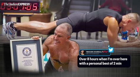 62 Year Old Breaks Guinness World Record After Planking For 8 Hours And