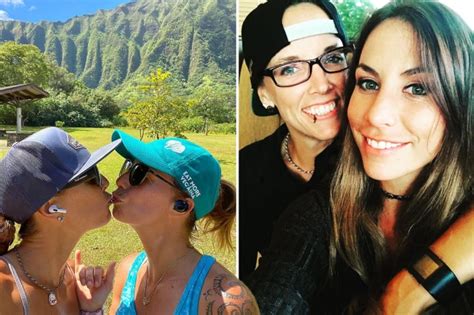 Dog The Bounty Hunters Daughter Lyssa Chapman Kisses Fiancee Leiana