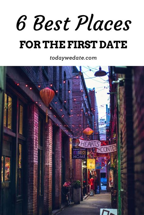 6 Best Places To Go On A First Date … | First date tips, Dating