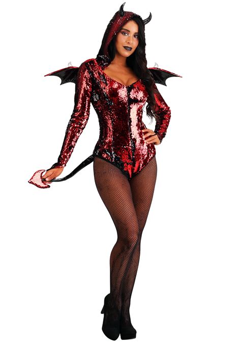 Sequined Devil Women S Costume