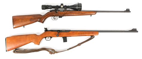 Sold Price Mossberg 340bd And Romanian M1969 22 Caliber Rifles