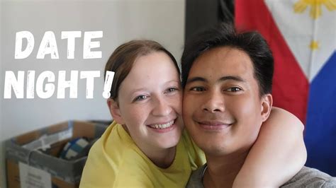 our first date night in the philippines filipino american couple youtube