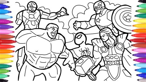 10 wonderful spider man coloring pages your toddler will love by dwilliamswood on iron man stops the enemy coloring page from iron man category. Avengers Coloring Pages, Coloring The Avengers Squad ...
